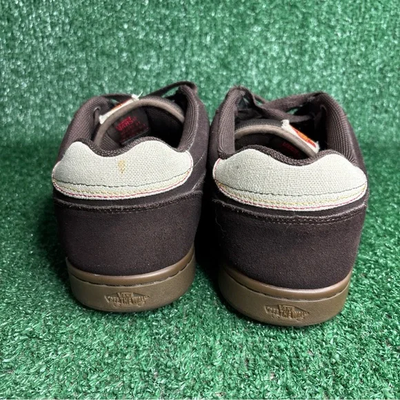 VANS Cardiel Anti Hero Estilo Quattro Brown Suede Old Skool Size 14 Vintage Y2K - Picture 4 of 12